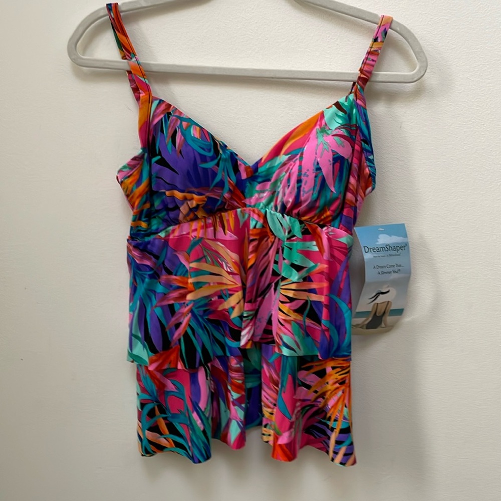 NWT DreamShaper by Miraclesuit Tankini. A Dream Come True…A Slimmer You!®️